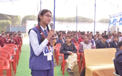 Crossfire 2017- English Debating Competition at Golden Heart Academy, Khatauli, Muzaffarnagar